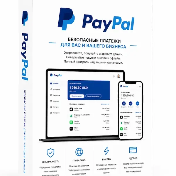 Верификация PayPal.com купить