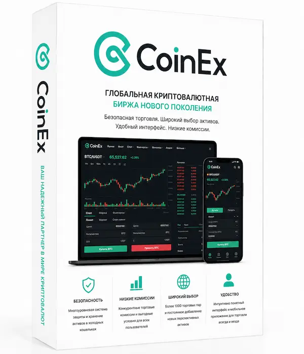 Верификация крипто биржи CoinEx.com купить