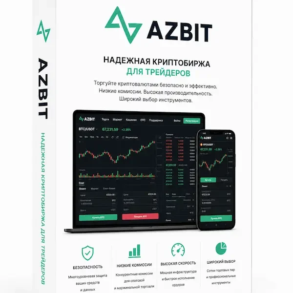 Верифицированная биржа Azbit.com купить