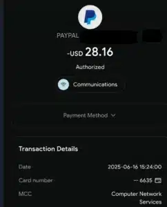 Оплатили домен